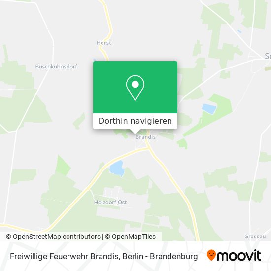 Freiwillige Feuerwehr Brandis Karte