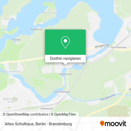 Altes Schulhaus Karte