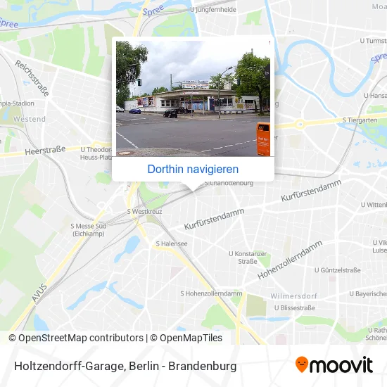 Holtzendorff-Garage Karte