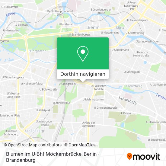 Blumen Im U-Bhf Möckernbrücke Karte