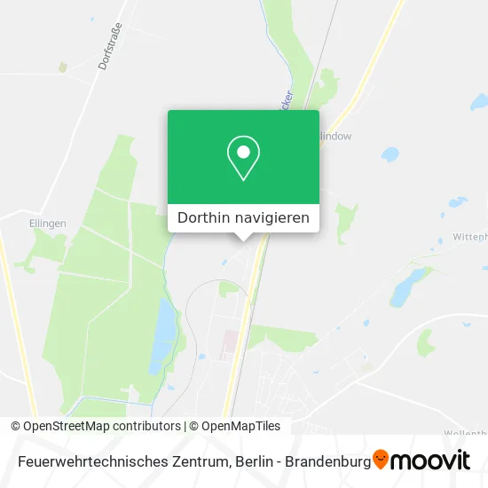 Feuerwehrtechnisches Zentrum Karte