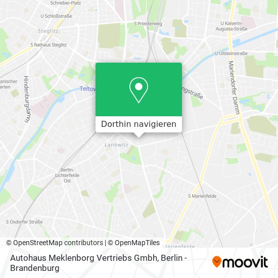 Autohaus Meklenborg Vertriebs Gmbh Karte