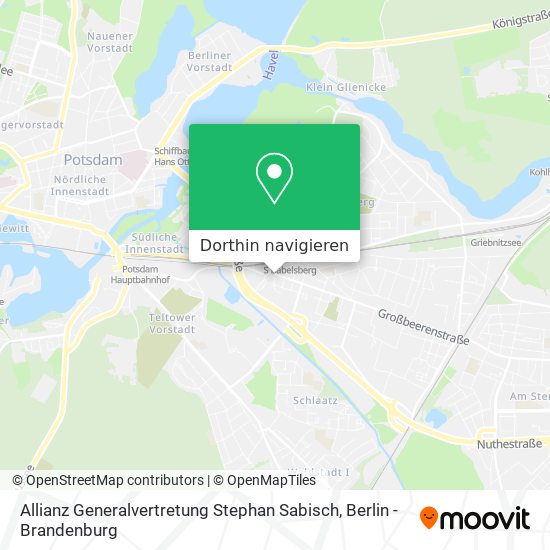 Allianz Generalvertretung Stephan Sabisch Karte