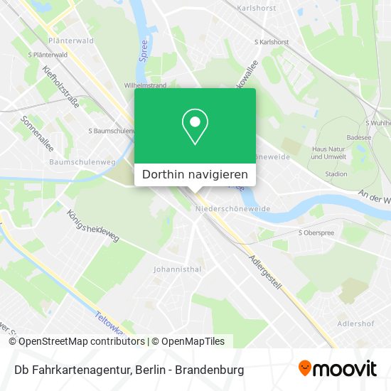 Db Fahrkartenagentur Karte