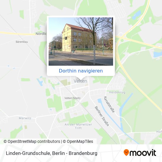 Linden-Grundschule Karte