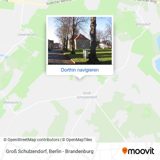 Groß Schulzendorf Karte