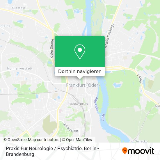 Praxis Für Neurologie / Psychiatrie Karte