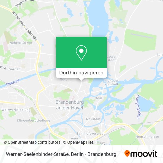 Werner-Seelenbinder-Straße Karte