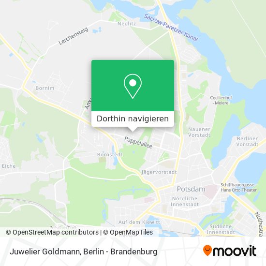 Juwelier Goldmann Karte