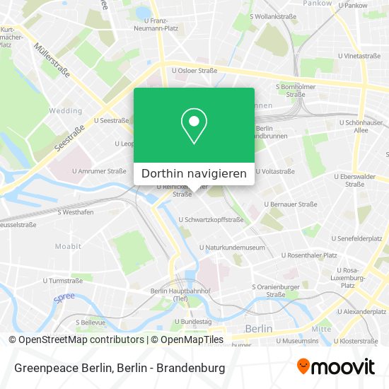Greenpeace Berlin Karte