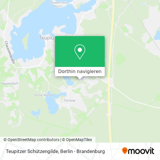 Teupitzer Schützengilde Karte