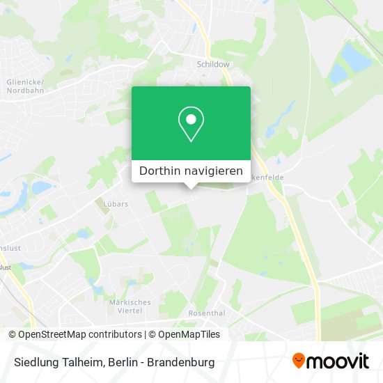 Siedlung Talheim Karte