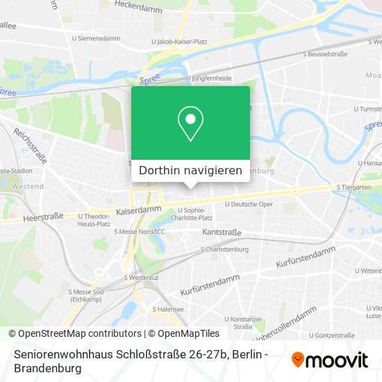Seniorenwohnhaus Schloßstraße 26-27b Karte
