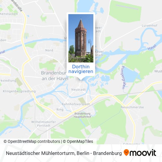 Neustädtischer Mühlentorturm Karte