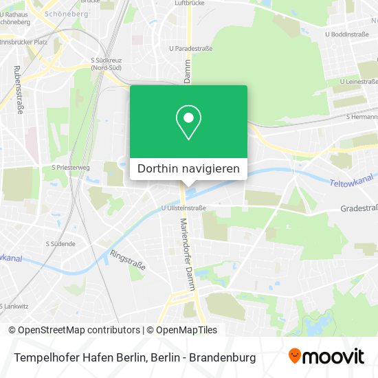 Tempelhofer Hafen Berlin Karte