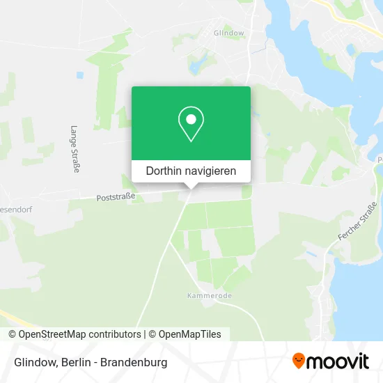 Glindow Karte
