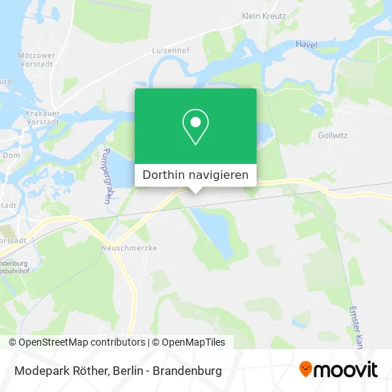 Modepark Röther Karte