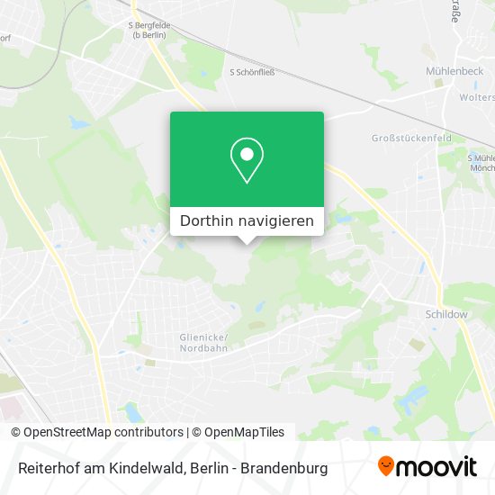 Reiterhof am Kindelwald Karte