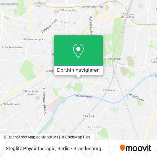 Steglitz Physiotherapie Karte