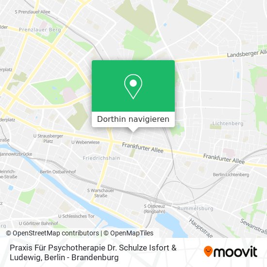 Praxis Für Psychotherapie Dr. Schulze Isfort & Ludewig Karte