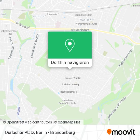 Durlacher Platz Karte