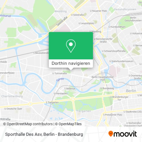 Sporthalle Des Asv Karte