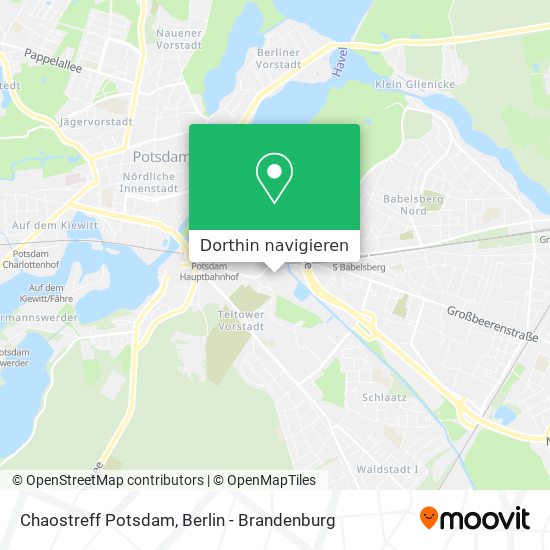 Chaostreff Potsdam Karte