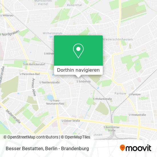 Besser Bestatten Karte