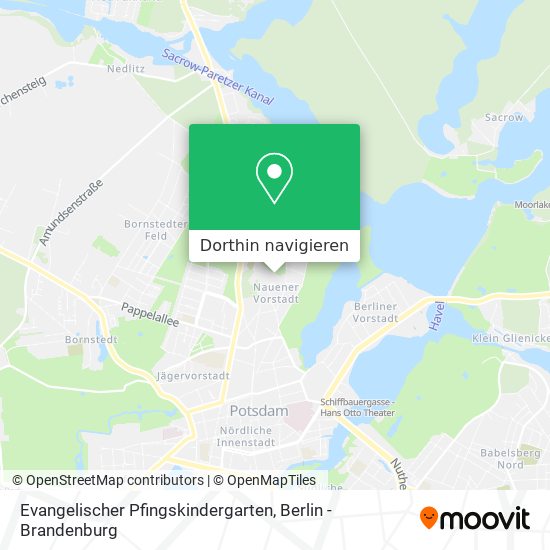 Evangelischer Pfingskindergarten Karte