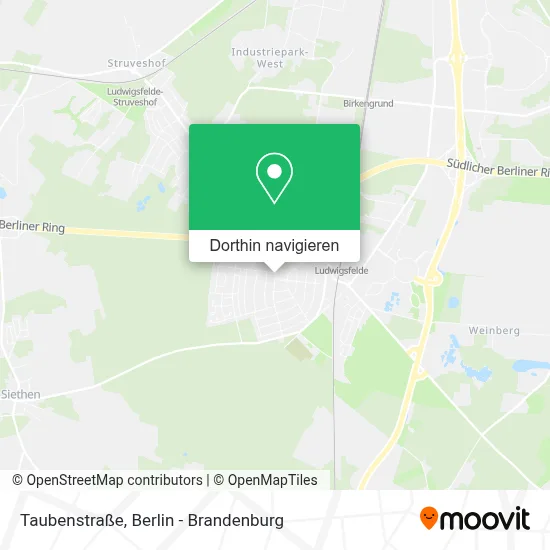 Taubenstraße Karte