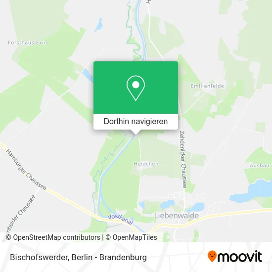 Bischofswerder Karte