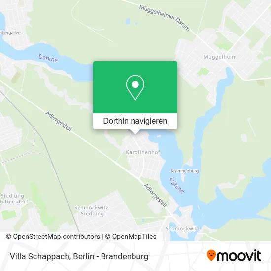 Villa Schappach Karte