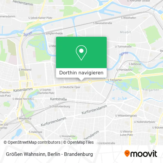 Größen Wahnsinn Karte