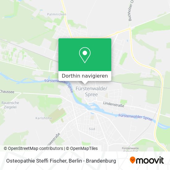 Osteopathie Steffi Fischer Karte
