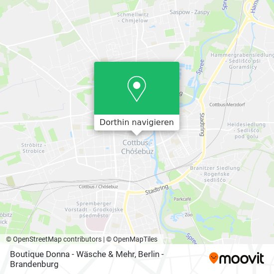 Boutique Donna - Wäsche & Mehr Karte