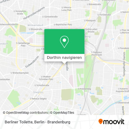 Berliner Toilette Karte