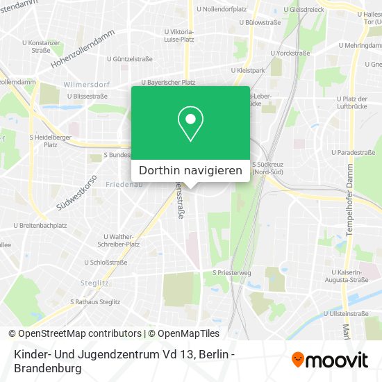 Kinder- Und Jugendzentrum Vd 13 Karte