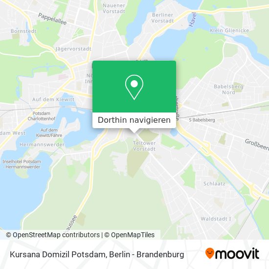 Kursana Domizil Potsdam Karte