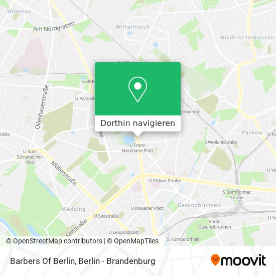 Barbers Of Berlin Karte