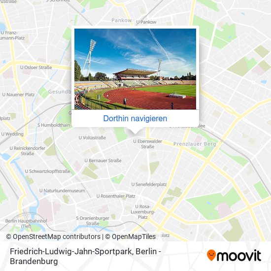 Friedrich-Ludwig-Jahn-Sportpark Karte