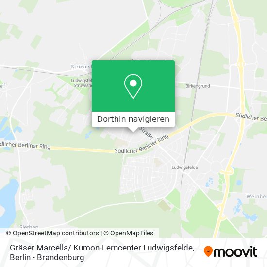 Gräser Marcella/ Kumon-Lerncenter Ludwigsfelde Karte