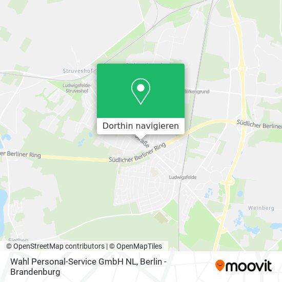 Wahl Personal-Service GmbH NL Karte