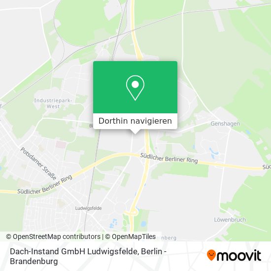 Dach-Instand GmbH Ludwigsfelde Karte