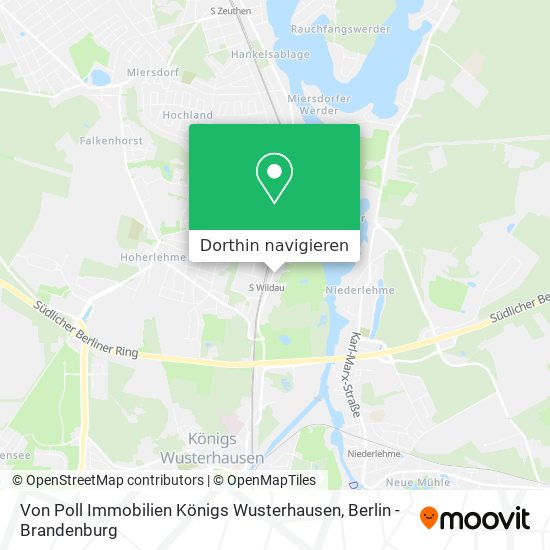 Von Poll Immobilien Königs Wusterhausen Karte