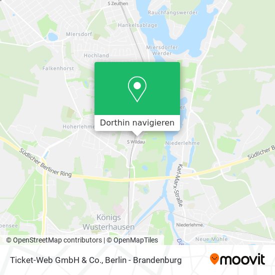 Ticket-Web GmbH & Co. Karte