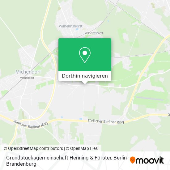 Grundstücksgemeinschaft Henning & Förster Karte