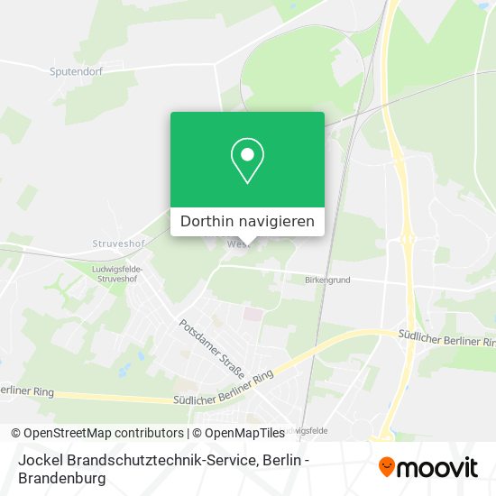 Jockel Brandschutztechnik-Service Karte