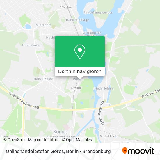 Onlinehandel Stefan Göres Karte