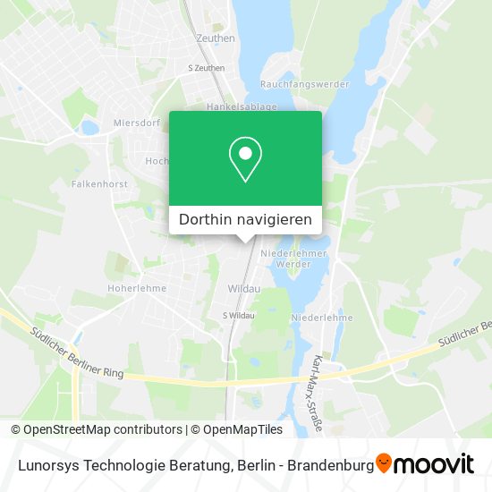 Lunorsys Technologie Beratung Karte