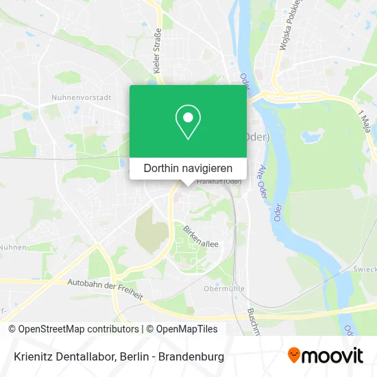 Krienitz Dentallabor Karte